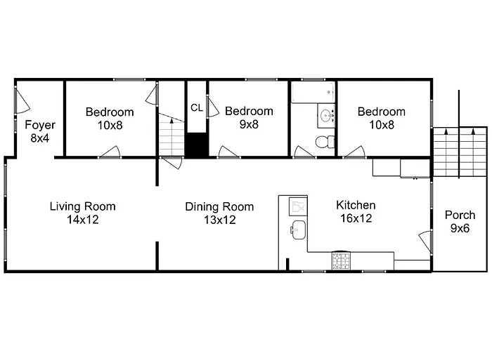 Newly Updated Vintage 6 Bedroom Single Family Home Holiday home Chicago